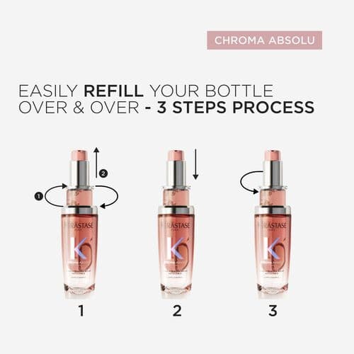 Kérastase Chroma Absolu Chroma Éclat Refillable Hair Oil 75 ml