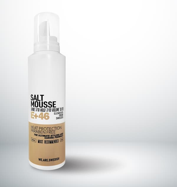 E+46 Salt Mousse 200ml - Hårmousse