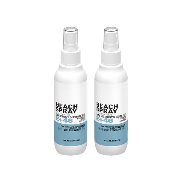 E+46 Beach Spray 2x150ML - Hårspray