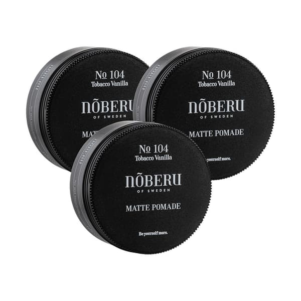 Nõberu Matte Pomade 80ml x3 - Hårvax