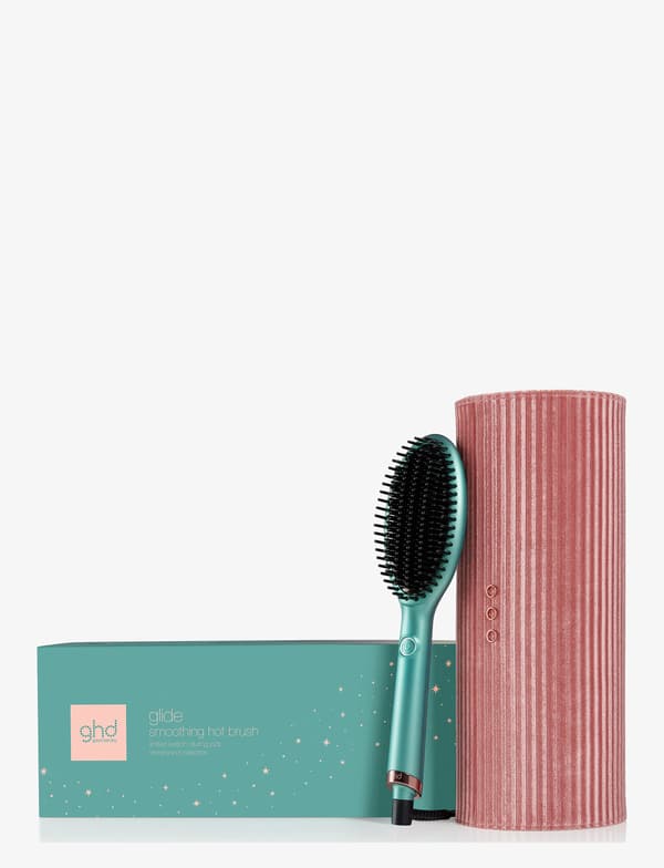 ghd glide smoothing hot brush limited edition Jade - Värmeborste