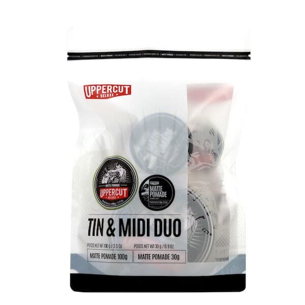Uppercut Deluxe Matte Pomade Tin & Midi Duo