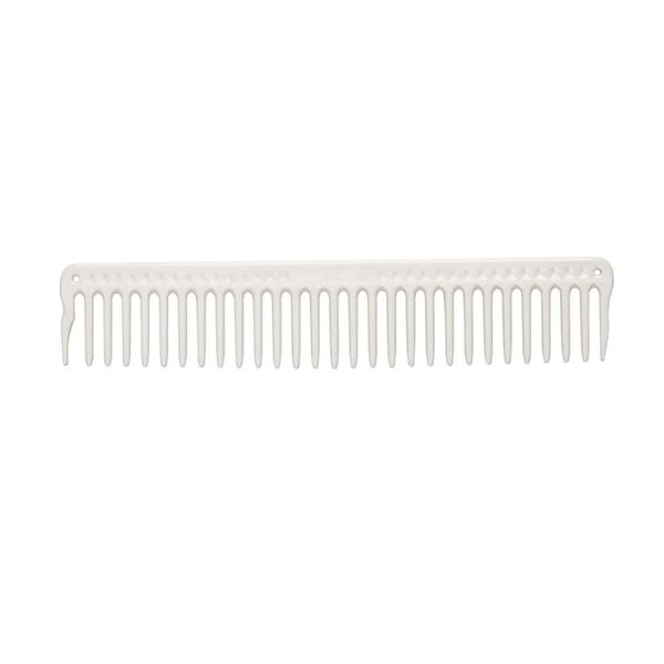 JRL Cutting Comb 7.7" White - Hårkam