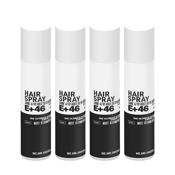 E+46 Hairspray 300ml x4