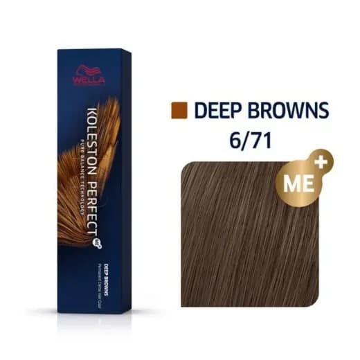 Wella Professionals Koleston Perfect Deep Browns 60ml 6/71 - Hårfärg