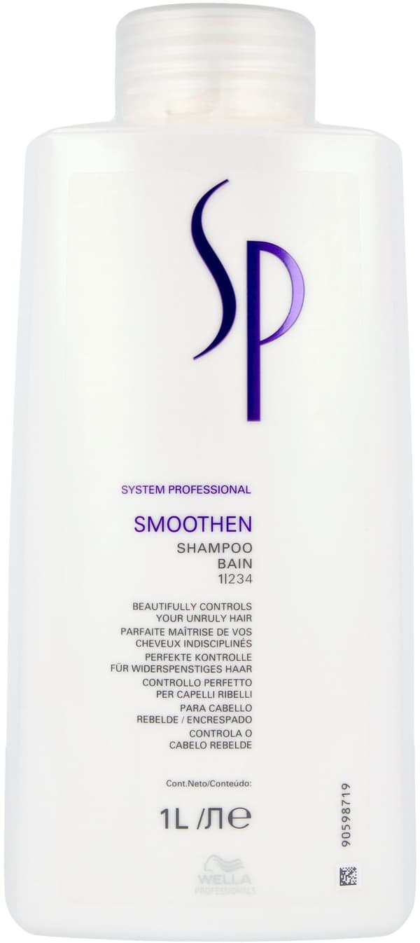 Wella SP Smoothen Shampoo 1000 ml - Schampo