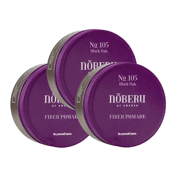 Noberu Fiber Pomade 80ml x3