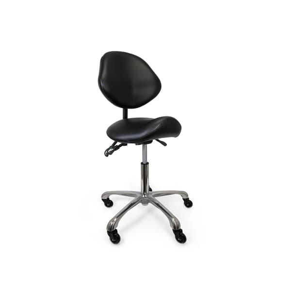 Ergonomic Saddle stol with backrest & 3 functions
