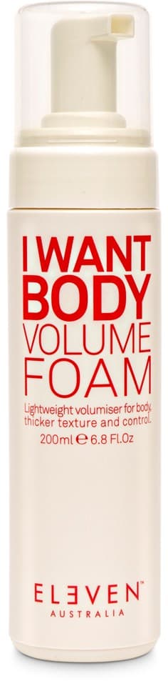 Eleven Australia I Want Body Volume Foam 200ml - Hårmousse
