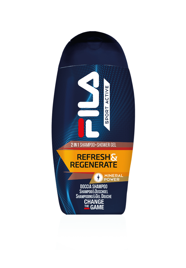 Fila Shampoo & Showergel 2in1 Refresh & Regenerate 250 ml