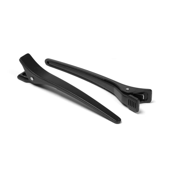 Hair Clip Plastic Black