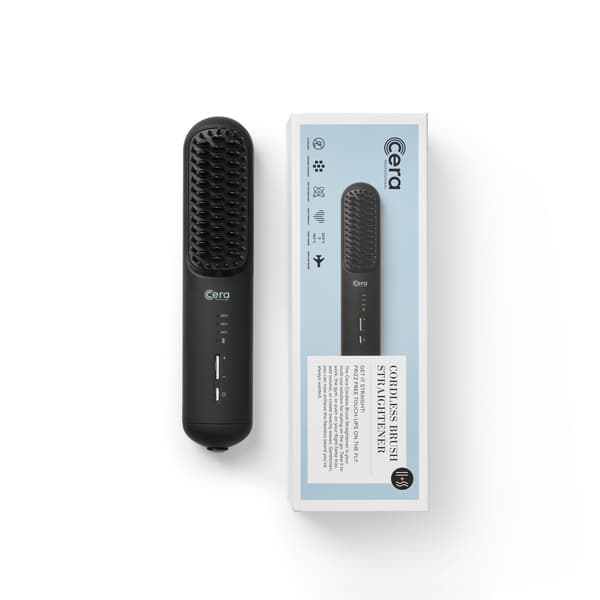 Cera Cordless Touch-Up Brush Straightener - Plattång