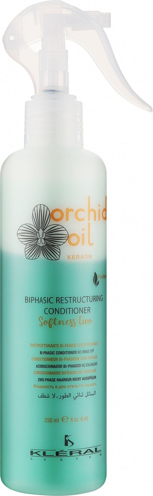 Kleral System Orchid Oil Softness Two Biphasic Restructuring Conditioner 250ml - Leave-in