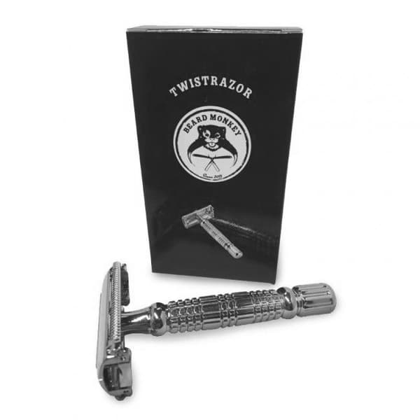 Beard Monkey TwistRazor Silver inkl 1 blad