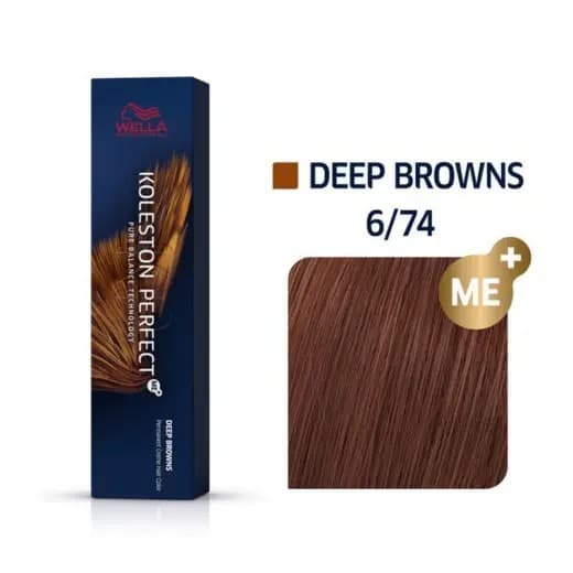 Wella Professionals Koleston Perfect Deep Browns 60ml 6/74 - Hårfärg