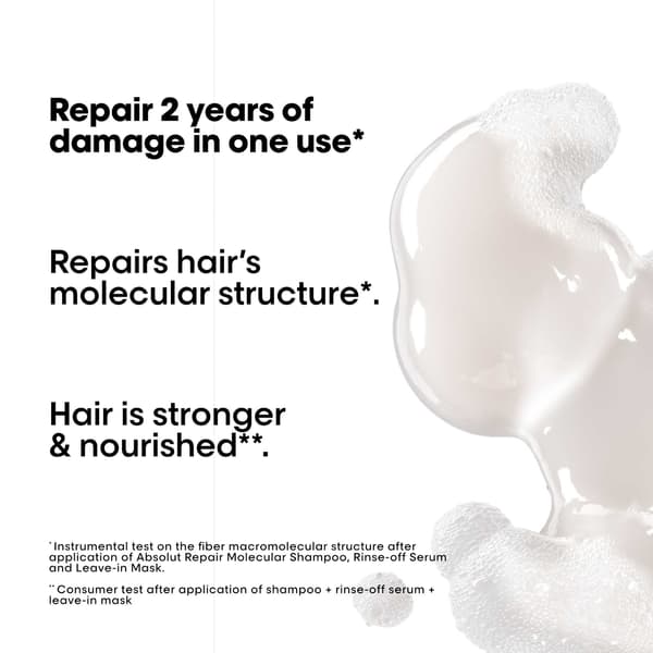 L´Oreal Professionnel Absolut Repair Molecular Shampoo Refill 1000ml - Schampo