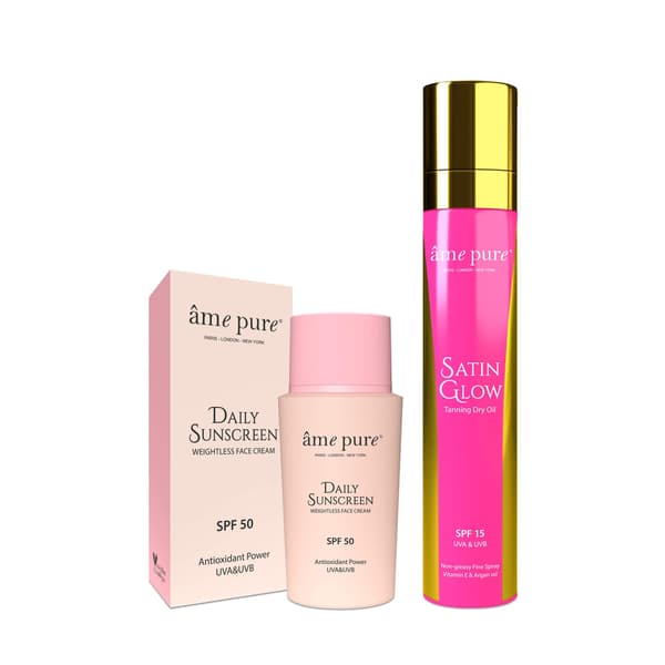 ame pure Solcreme Sæt | Ansigt & Krop