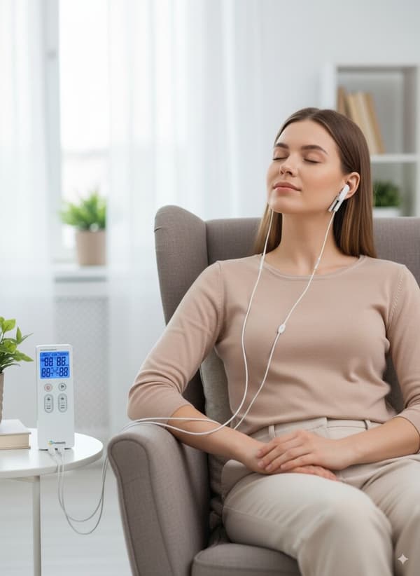 Öronklipp Kraniell TENS elektrostimulering 2st