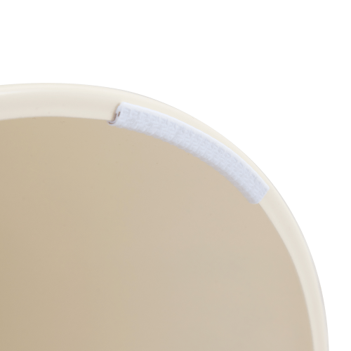 2 stackbara soffbord, travertinlook, metallkon, creme/guld – platsbesparande för vardagsrum, sovrum & kontor
