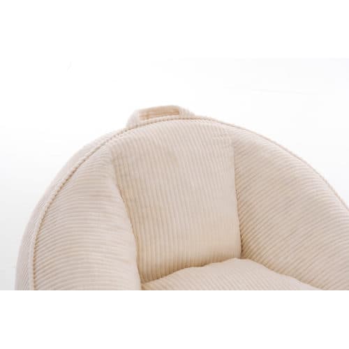 Sitsäck för vuxna & barn – för vardagsrum, sovrum, lekrum & kontor, beige, medium