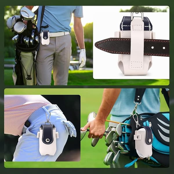 2-delad golfbag (rosa, exklusive nitar), lättviktsgolf