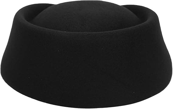 Dame Elegant Stewardesse Hat Stewardesse Kostume Cosplay Hat