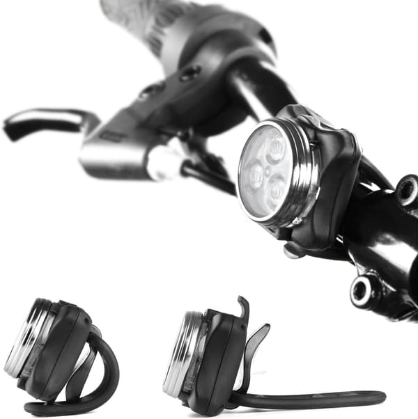 2-pack MTB-baklyktor USB-uppladdningsbara cykellampor Cykel