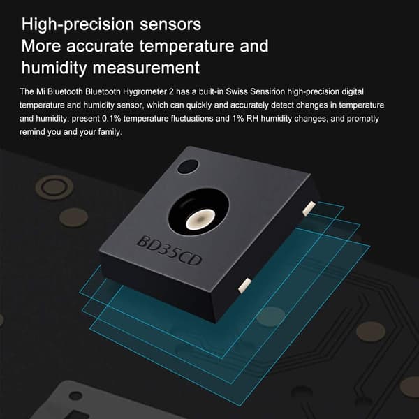 För Xiaomi Mi Digital Termometer Hygrometer Bluetooth Term