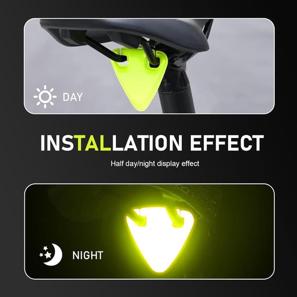 2 st cykelreflexer (grön)