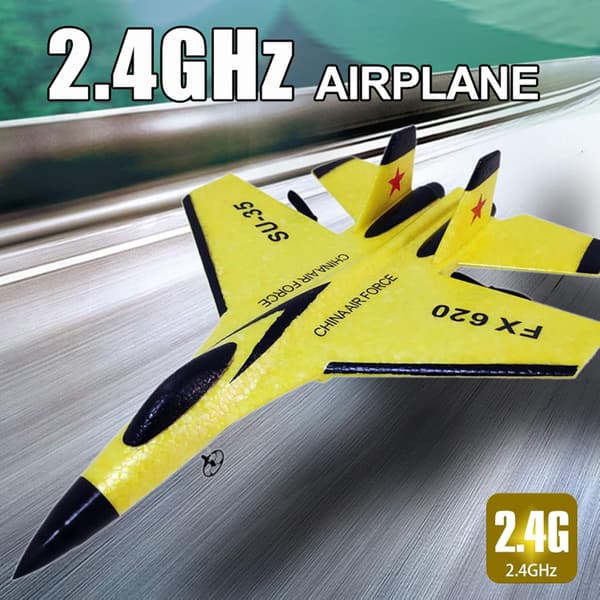 Su-35 RC flygplan, FX620 Röd, Radiostyrt flygplan för barn