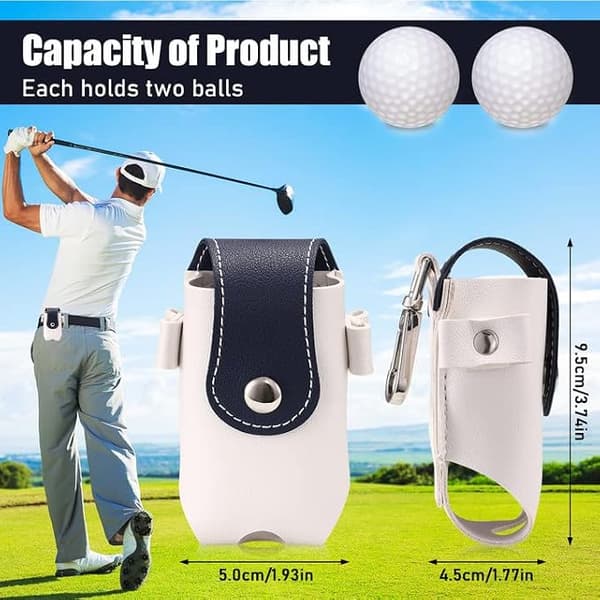 2-delad golfbag (rosa, exklusive nitar), lättviktsgolf