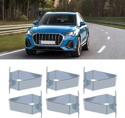 20-pack bilinteriör metallfästklämmor - 22 mm
