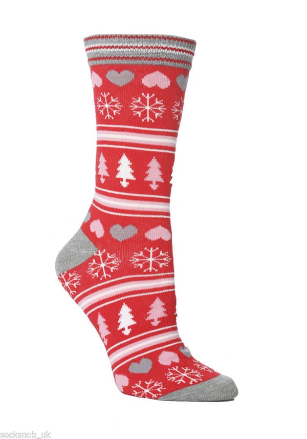 2 par julestrømper, nye herre- og damestrømper
