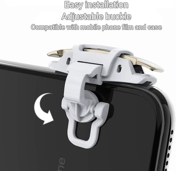 PUBG L1R1 Mobilspelskontroll Trigger Trigger Pull Mobiltelefon Mobil Gamepad Joystick Universal för Android och