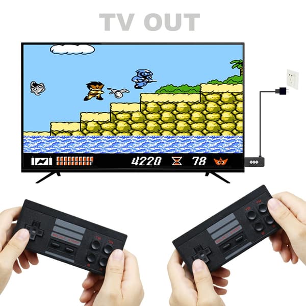 HD HDMI Spelkonsol 620 Spel Trådlös Dubbelhands