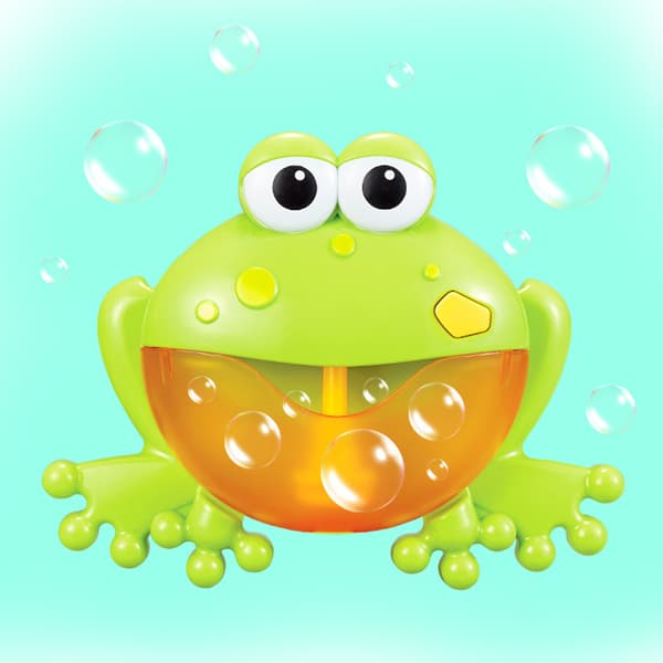 Groda Bubbelmaskin Lek Vattenleksaker Badrum Barnbad