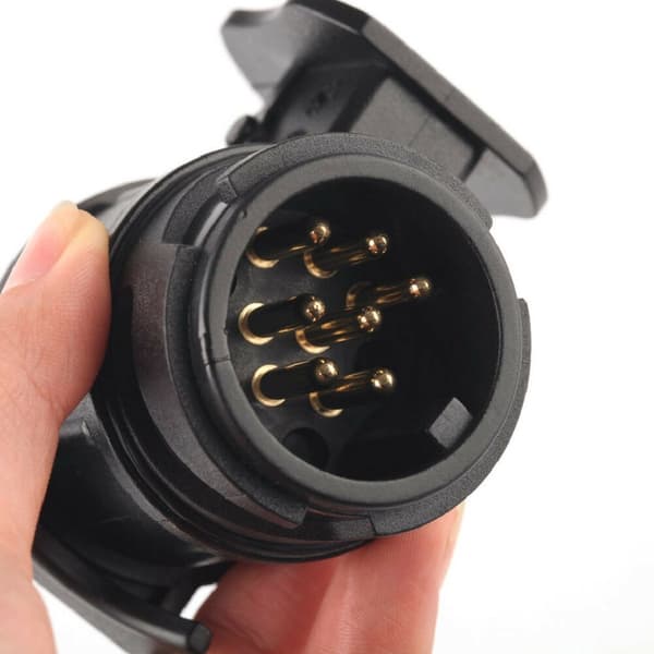 Traileradapter - 2 stk. - Universalstik - 13 til 7-polet