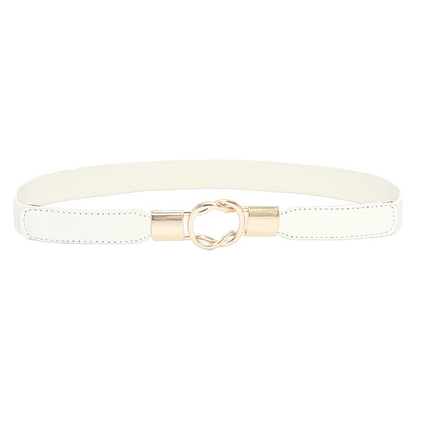 2 stk. mode elastisk bælte til damer personlighedsmåtte