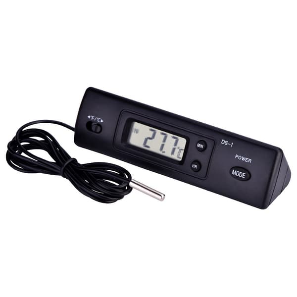 Digital LCD-temperaturmåler Elektronisk termometer Tempera