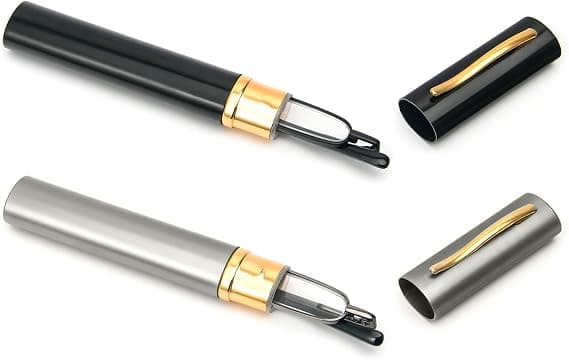 Mini slanke læsebriller med metalfjederhængsel, læsning A