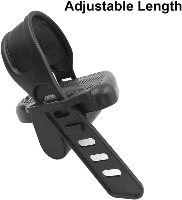 Cykelpedalstropper, justerbare