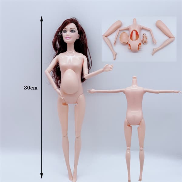 Gravid Barbie-docka: Gravida kvinnor har stora magar, ger
