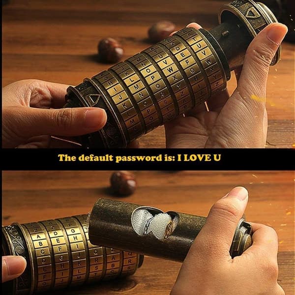 Cryptex Da Vinci Code Mini Cryptex -lukituspulmalaatikot