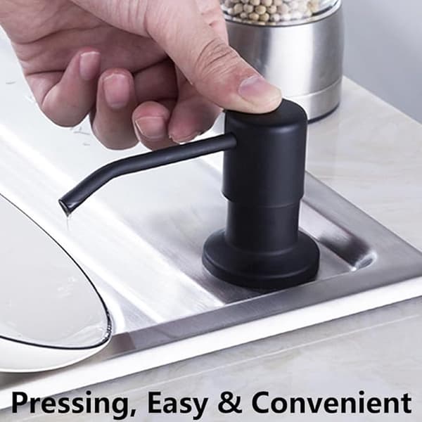Tvåldispenser, rostfritt stål, 350 ml