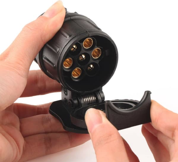 Traileradapter - 2 stk. - Universalstik - 13 til 7-polet