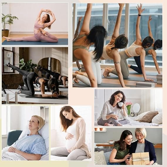 Yogastrumper - Lægstrømper - Professionel skridsikker Pilates-strømpe