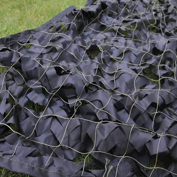 Utomhusskuggnät, 3x6m, svart