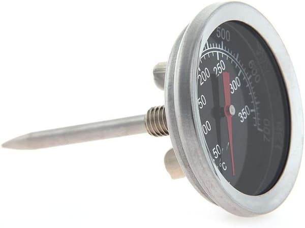 Rostfritt stål ugnstermometer BBQ grill rökt termometer