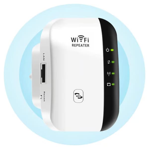 WiFi Range Extender Repeater, 300Mbps Trådløs Router Signal Understøtter Repeater/AP, 2.4G Netværk