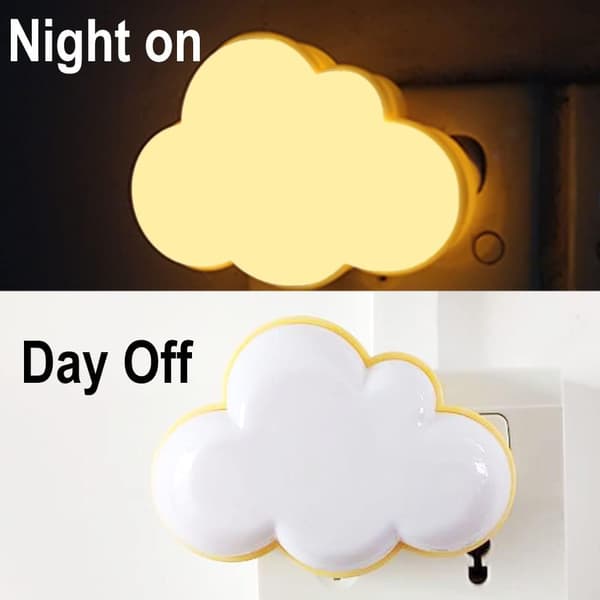 2 st sensor LED nattlampa plug-in nattlampor för barn